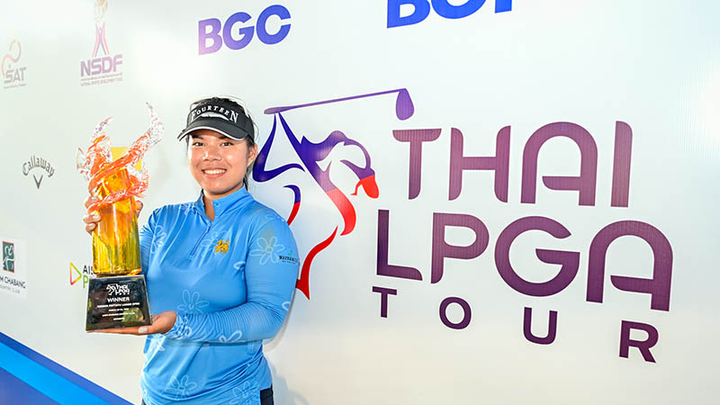 เปียโน คว้าโทรฟี่ รับ 3.5 แสน สิงห์ พัทยา เลดี้ส์ • Golftime