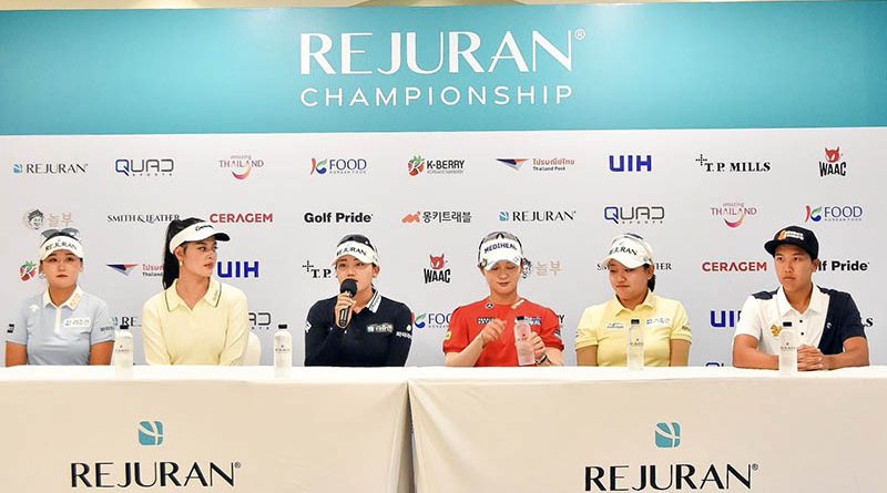 สวิงสาวเกาหลี ไม่หวั่นอากาศร้อน สู้แมทช์ รีจูรัน ในไทยเต็มที่