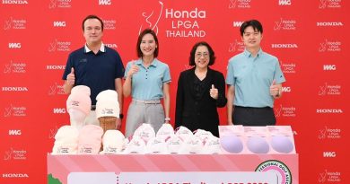 “ฮอนด้า แอลพีจีเอ ไทยแลนด์ 2026” มอบเงินบริจาคพร้อม เต้านมเทียม หมวกไหมพรม ให้แก่โรงพยาบาลมะเร็งชลบุรี