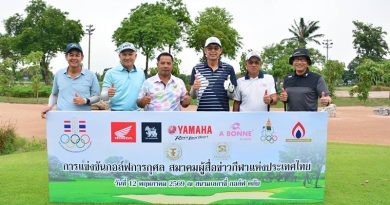 “ทีมดร.เป๊ป” คว้าแชมป์ทีม กอล์ฟการกุศล ส.ผู้สื่อข่าวกีฬาฯ
