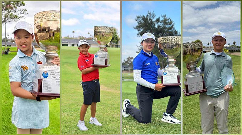 เด็กไทยเหมาแชมป์ 4 รุ่น FCG International Championship 2026